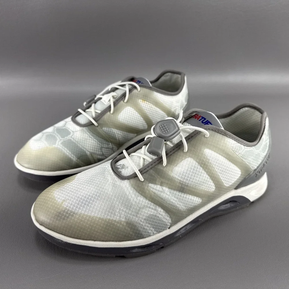 XTRA Tuf Spindrift Sheng Fu Mens Shoes Sz 7.5 Slip Resistant Fishing Boat Deck‎